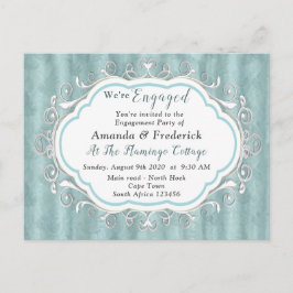 Postal De Invitación Tonos pasteles suaves de verde sabio