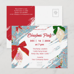 Postal De Invitación Tontuela Corporación de Caramelo de Caña Cascanuec