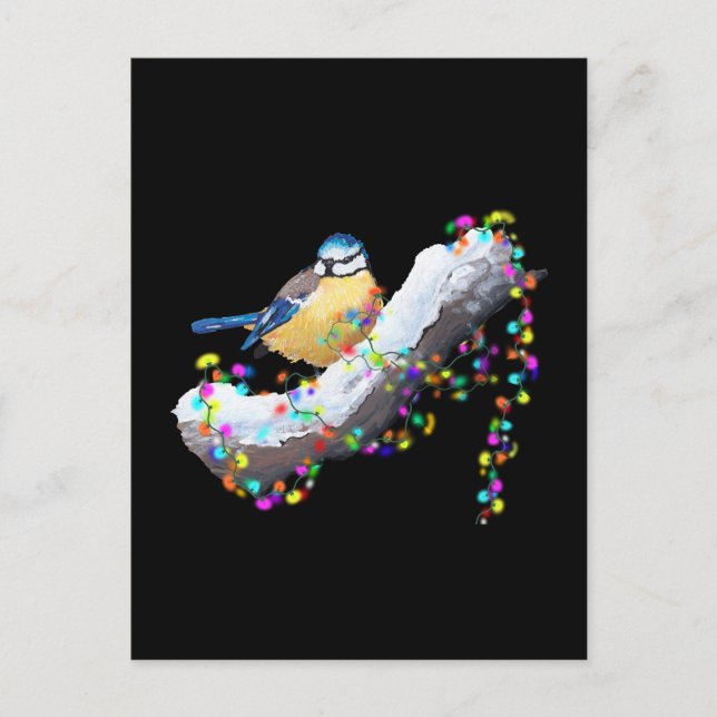 Postal De Invitación Twinkle Twinkle Little Tit (Anverso)