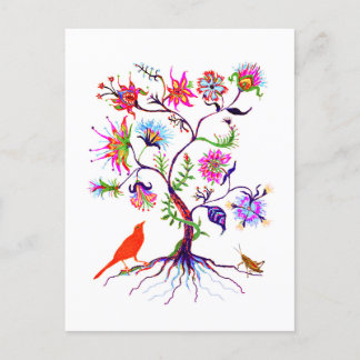 Postal De Invitación Un árbol de la vida