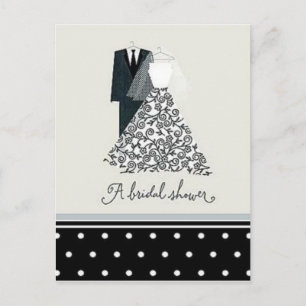 Postal De Invitación Una ducha de novia