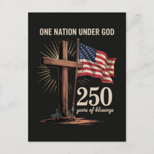 Postal De Invitación Una Nación Bajo Dios 250 Años