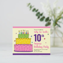 Vela de pastel de cumpleaños caprichosa