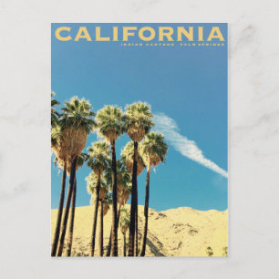 Postal De Invitación Viajes de Palm Springs en cañones indios de época