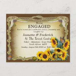 Postal De Invitación Vinculando el compromiso de la celebración del Kno