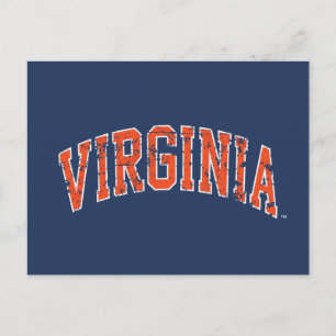 Postal De Invitación Virginia Wordmark con problemas