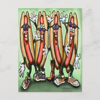 Postal De Invitación Weiner Fiesta