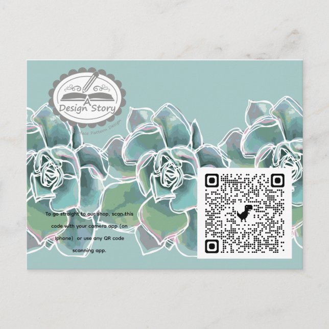 Postal De Invitación Zazzle invitation card  to new shop (Anverso)