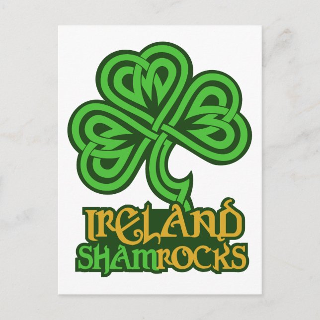 postal de Irlanda personalizado (Anverso)