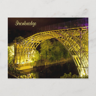 Postal de Ironbridge en luces