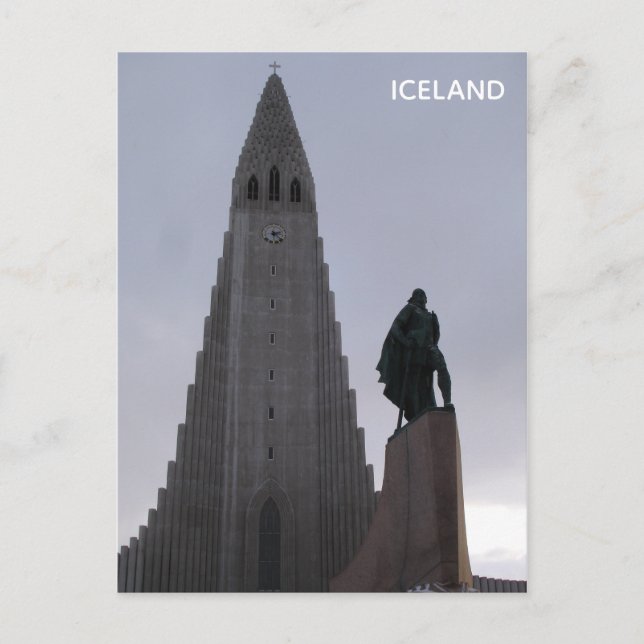 postal de Islandia (Anverso)