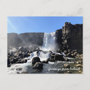 postal de Islandia