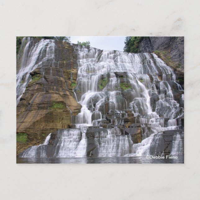 Postal de Ithaca Falls (Anverso)