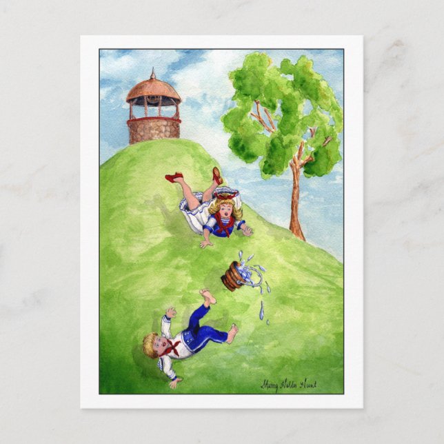 Postal de Jack y Jill (Anverso)