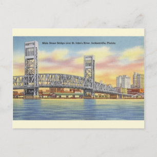 Postal de Jacksonville para el puente de la calle