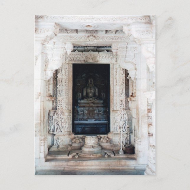 postal de Jain buddha (Anverso)