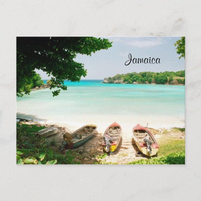 Postal de Jamaica (Anverso)
