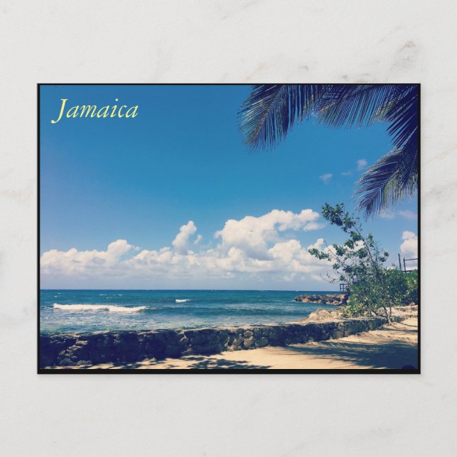 Postal de Jamaica (Anverso)