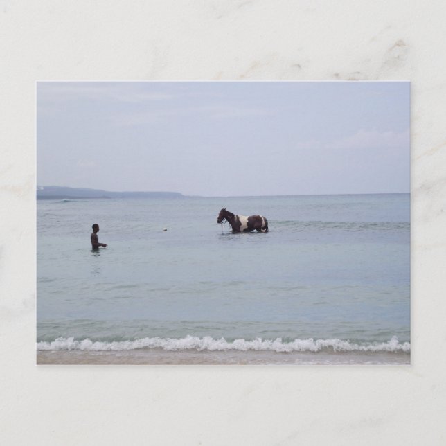 Postal de Jamaica (Anverso)