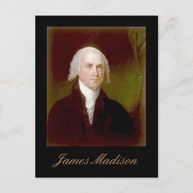 Postal de James Madison (Anverso)