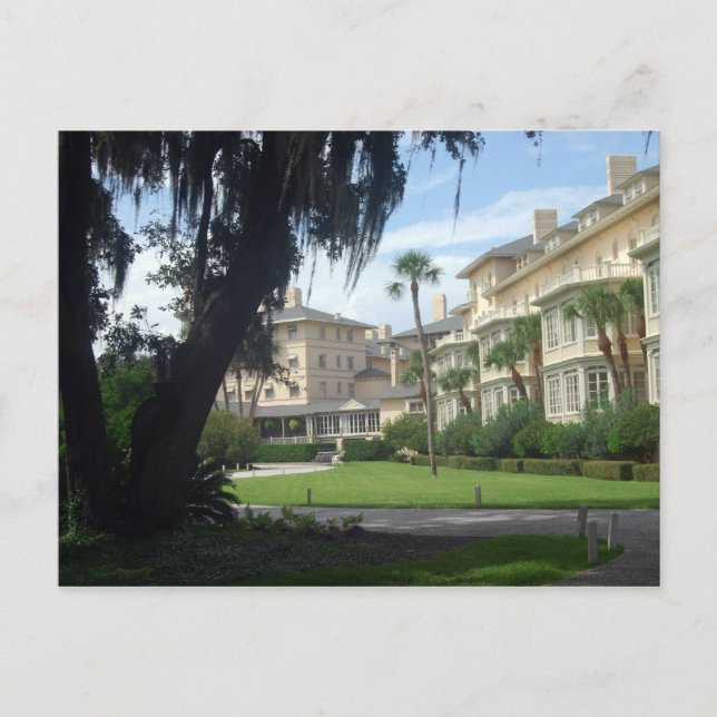 Postal de Jekyll Island Club House (Anverso)
