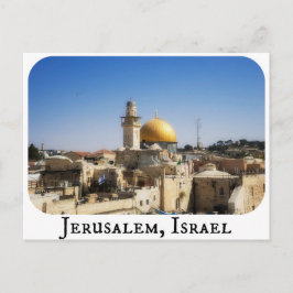 Postal de Jerusalén, Israel