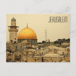 postal de Jerusalén Israel