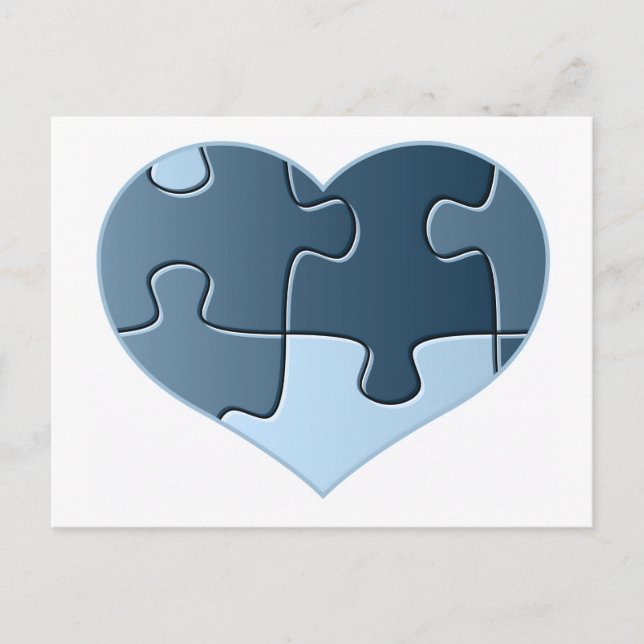 Postal de Jigsaw Heart (Anverso)