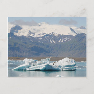 Postal de Jokulsarlon Islandia