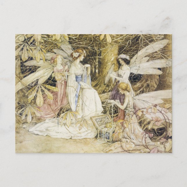 Postal de joyas de hadas (Anverso)