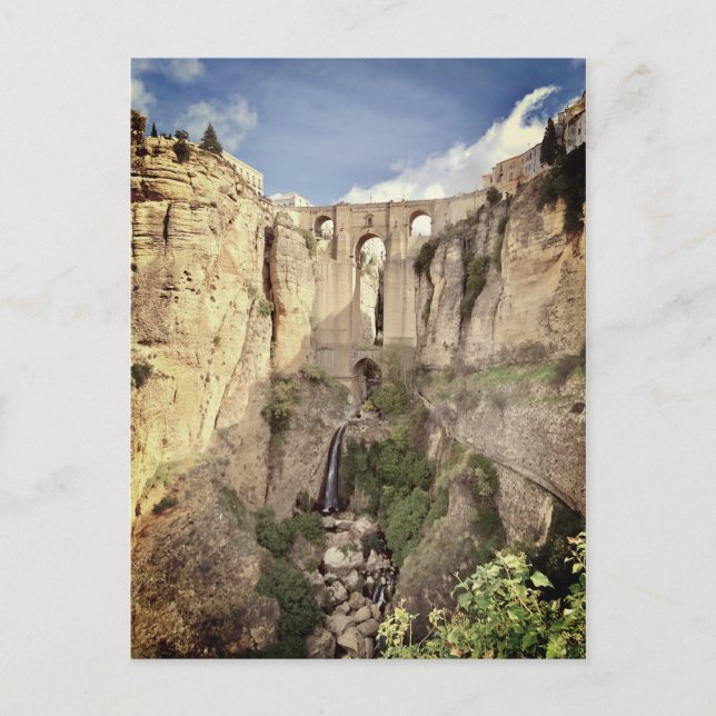 Postal de juego de ducha de novia de Ronda Bridge  (Anverso)