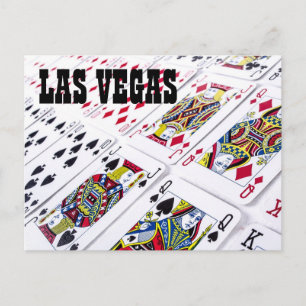 Postal de juego LAS VEGAS