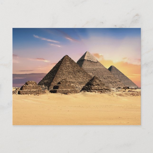 Postal de juego Pyramids Egypt Bridal Shower (Anverso)