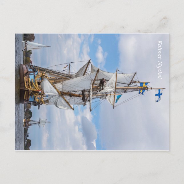 Postal de Kalmar Nyckel (Anverso)