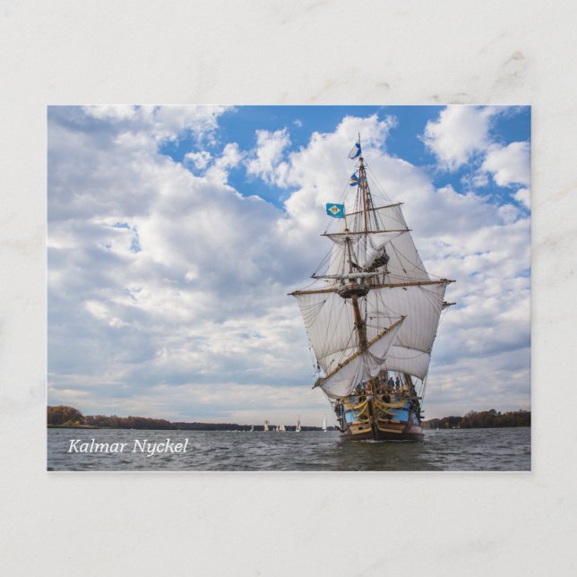 Postal de Kalmar Nyckel (Anverso)