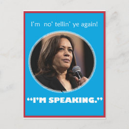 Postal de Kamala Harris