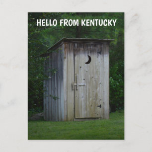 postal de KENTUCKY OUTHOUSE