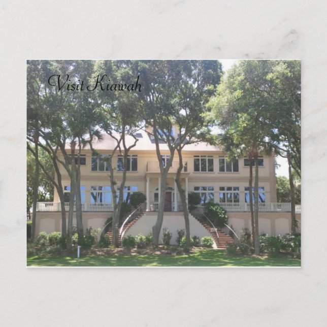 Postal de Kiawah (Anverso)