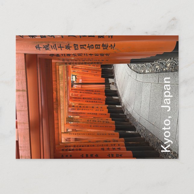 Postal de Kioto y Japón (Anverso)