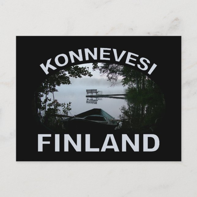 postal de Konnevesi (Anverso)
