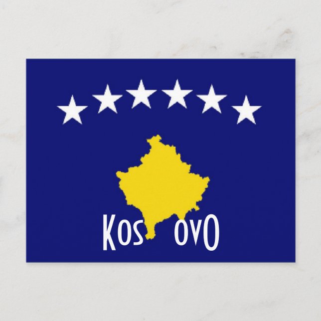 postal de Kosovo (Anverso)
