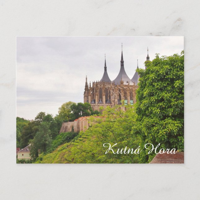 Postal de Kutna Hora (Anverso)