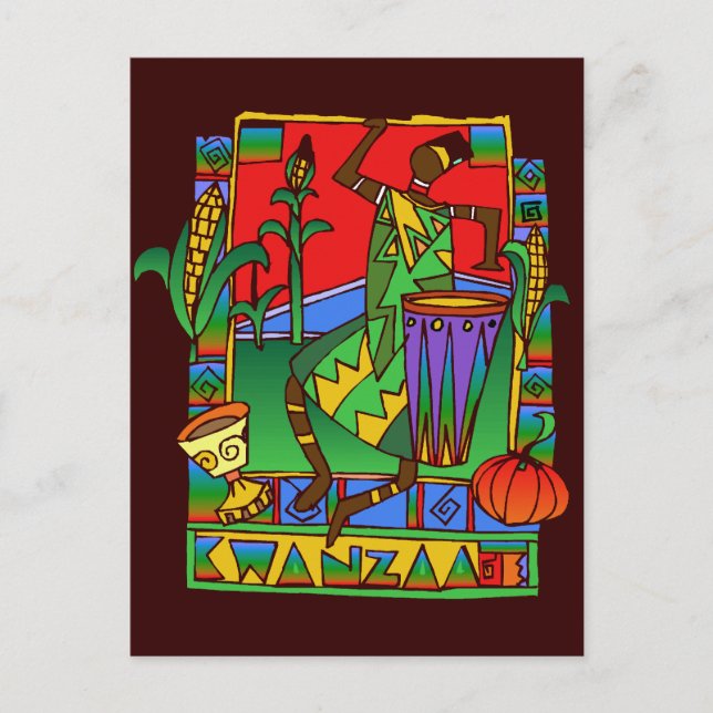 postal de Kwanzaa (Anverso)