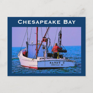 Postal de la bahía de Chesapeake
