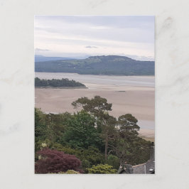 postal de la bahía de Rainy Morecambe