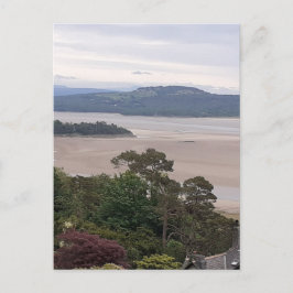 postal de la bahía de Rainy Morecambe