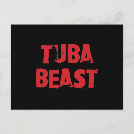 Postal de la bestia de Tuba