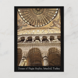 Postal de la bóveda de Hagia Sophia