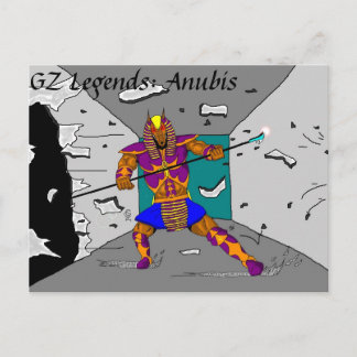 Postal de la "brecha" de Anubis