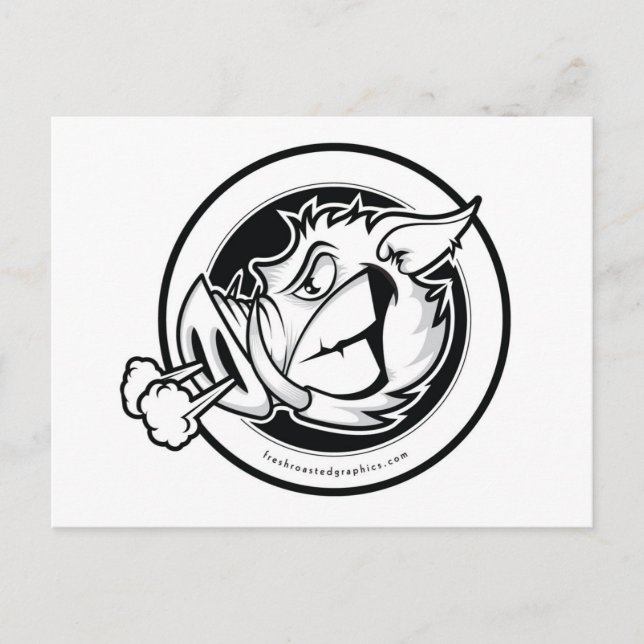 Postal de la cabeza del cuerpo (Anverso)